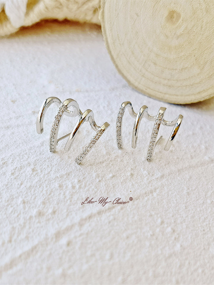 Shiny Crystal Earrings