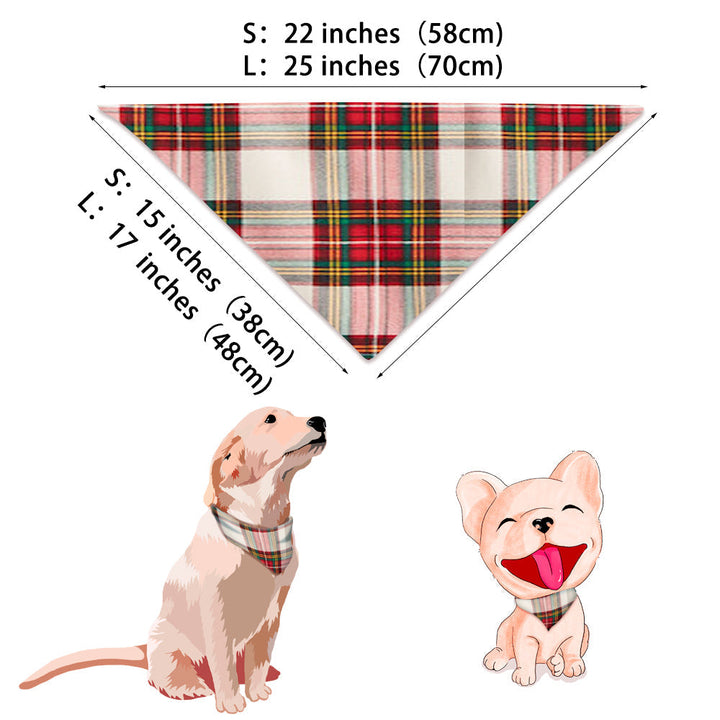 Mixed color plaid  Matching Fmalily Pajamas Set (with Pet Dog Clothes)