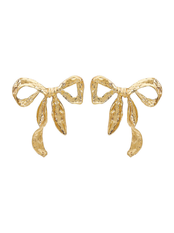 Retro Simple Bow Earrings