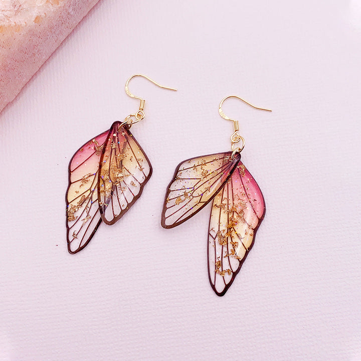 Butterfly Wing Handmade Earrings